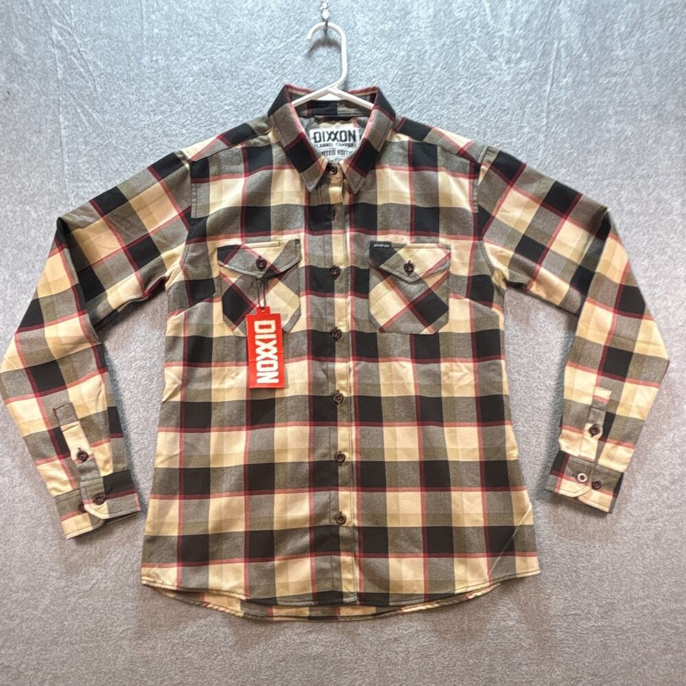 Dixxon Men's Form and Function Limited Edition Plaid Flannel Shirt L Pockets